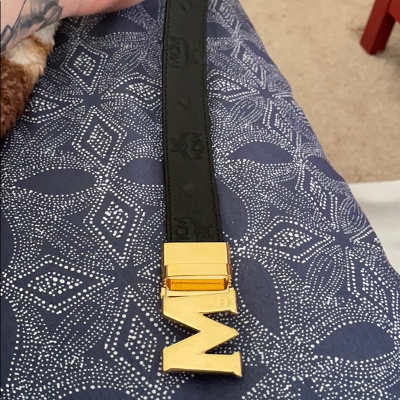 Real authentic Mcm black belt for women - Picture 2 of 3
